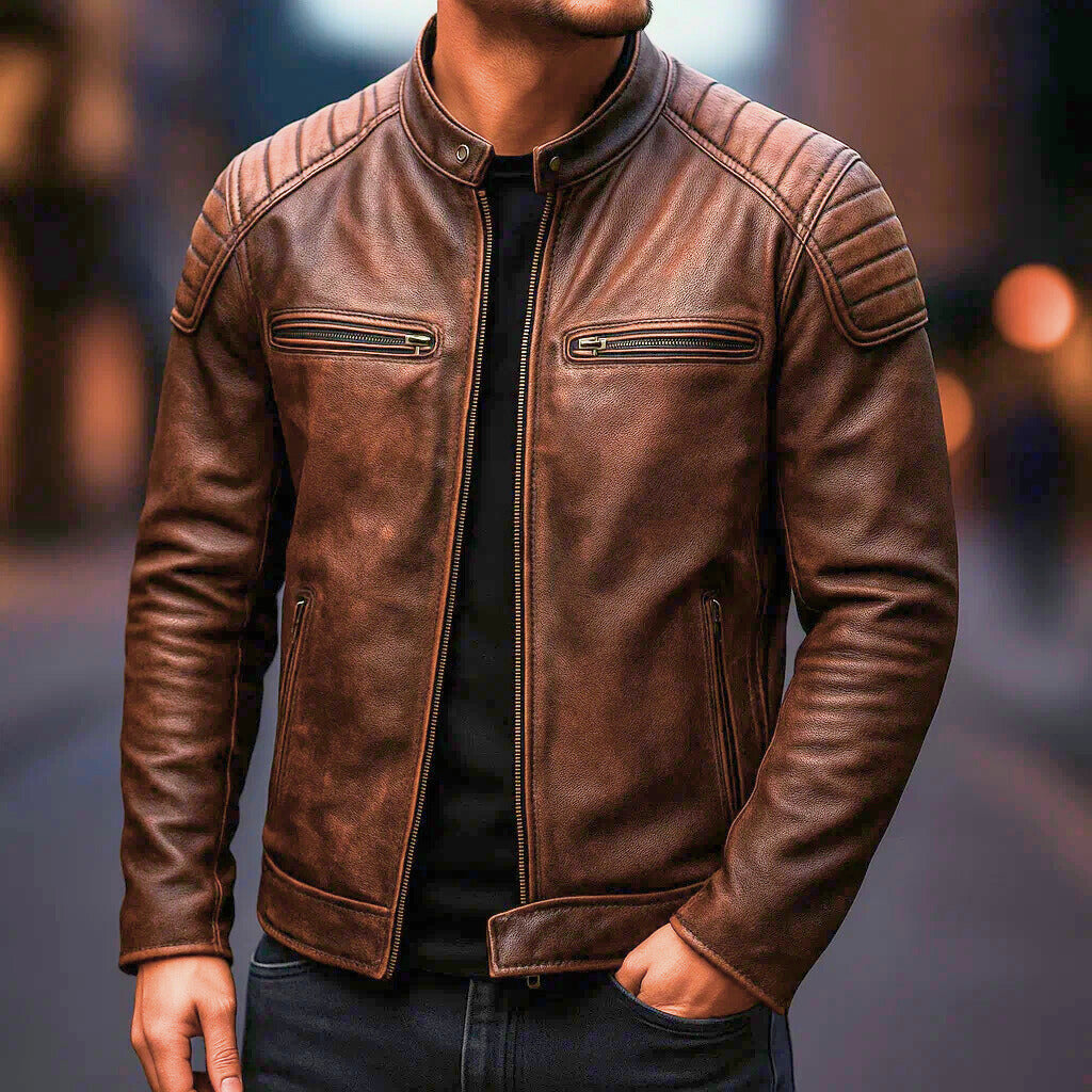 Mardo’s Colt Jacket – Rugged Faux Leather Jacket for Men