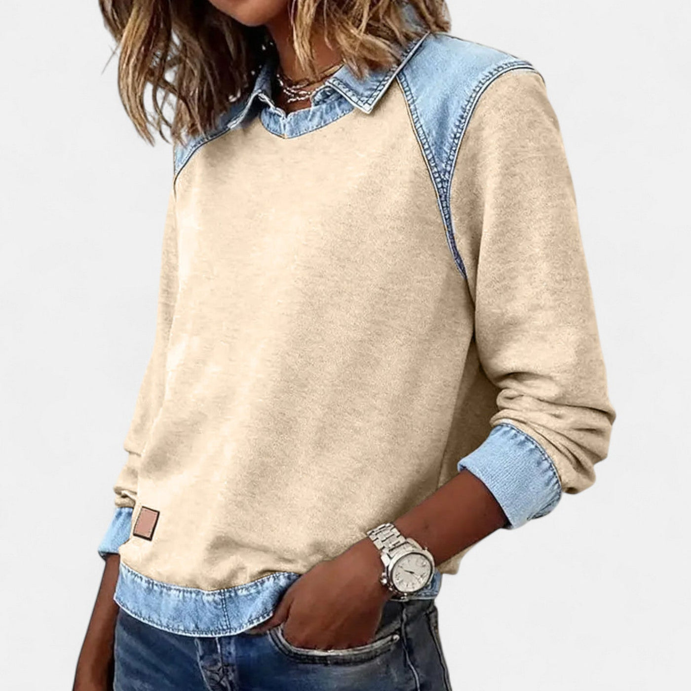 Mardo’s Trendy Long Sleeve – Minimalist Everyday Shirt for Women