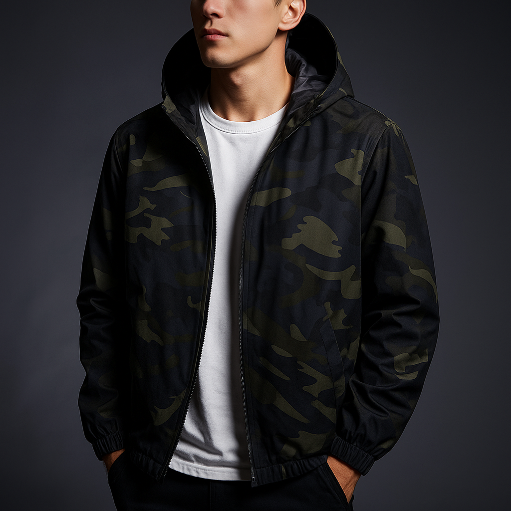 Mardo’s Ranger Camo Jacket – Urban Utility Outerwear for Men