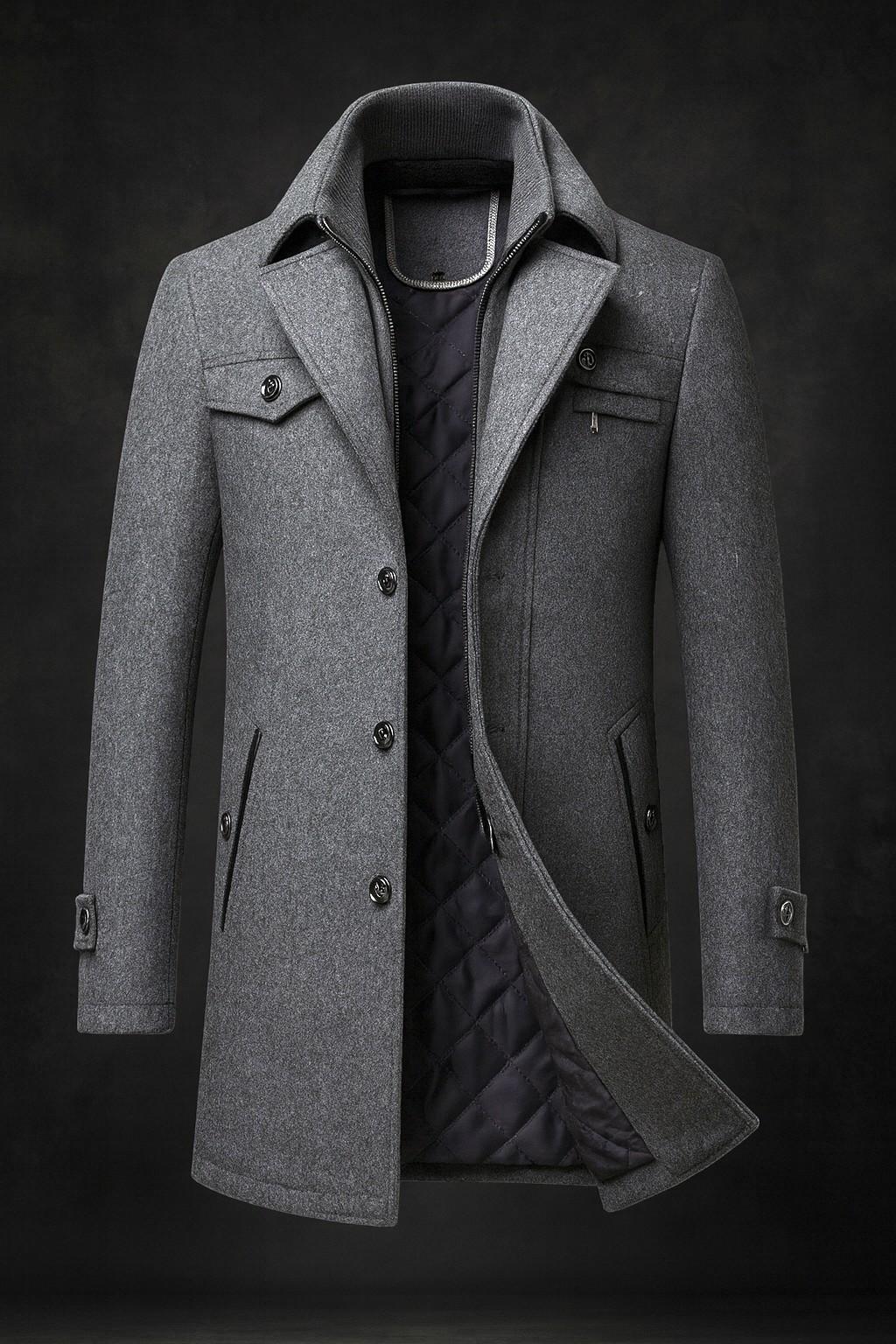 Mardo’s Fairmont Coat – Tailored Wool Blend Overcoat for Refined Winter Style