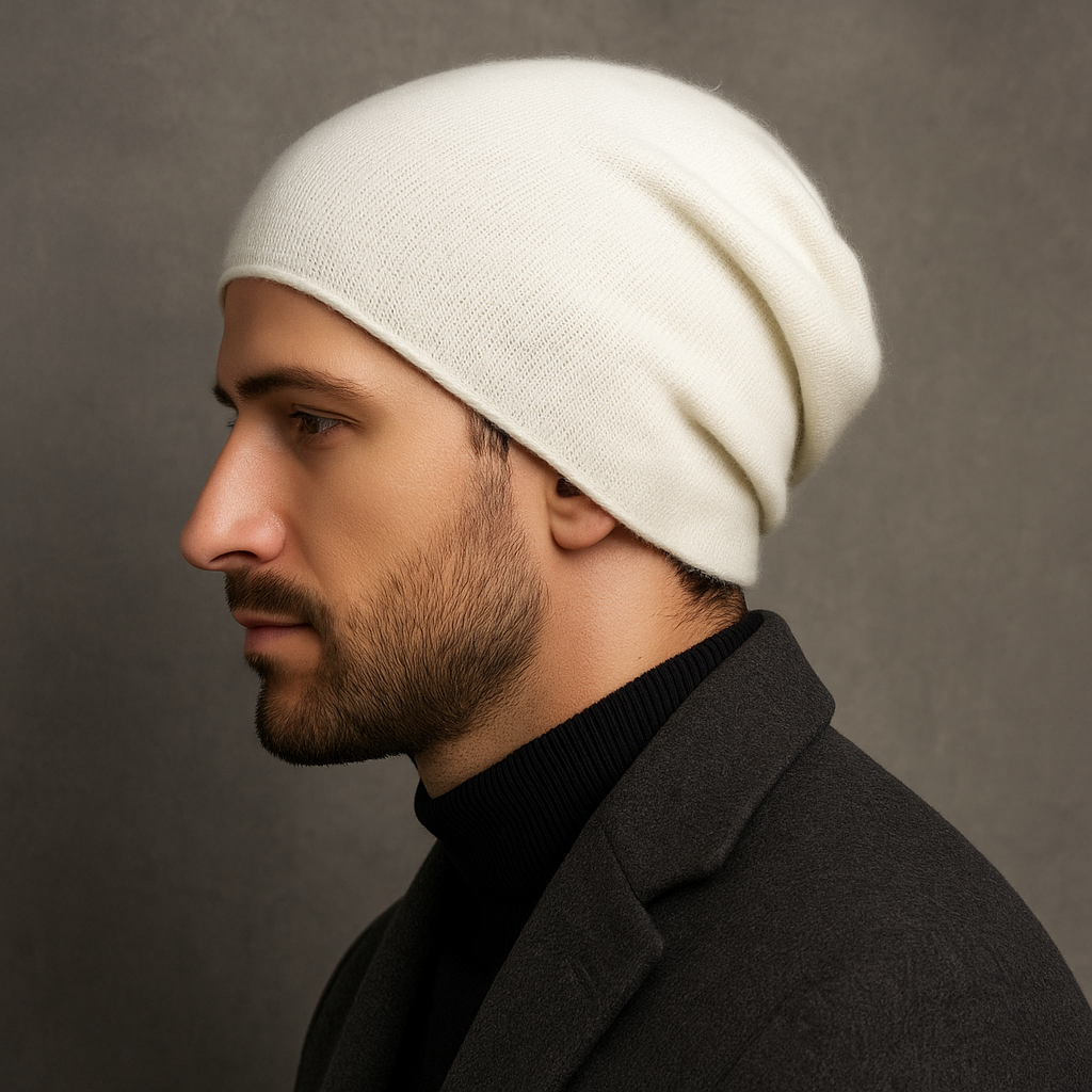 Mardo’s Cashmere Wool Beanie – Soft Knit Winter Hat for Men & Women