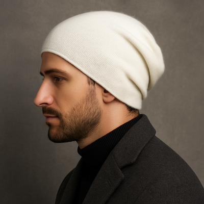 Mardo’s Cashmere Wool Beanie – Soft Knit Winter Hat for Men & Women
