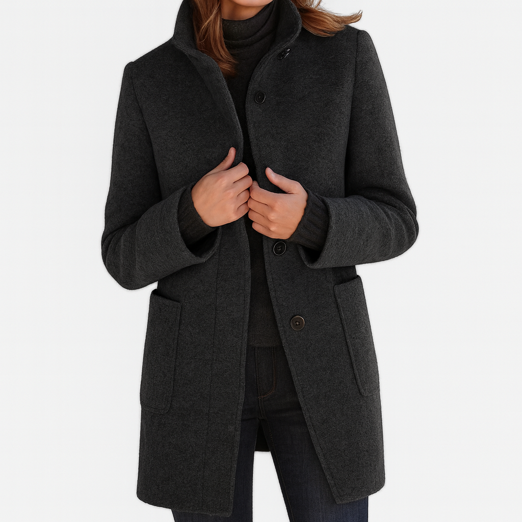 Mardo’s Amalia Coat – Classic Wool-Blend Winter Overcoat