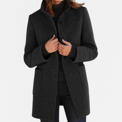 Mardo’s Amalia Coat – Classic Wool-Blend Winter Overcoat