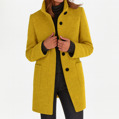 Mardo’s Amalia Coat – Classic Wool-Blend Winter Overcoat