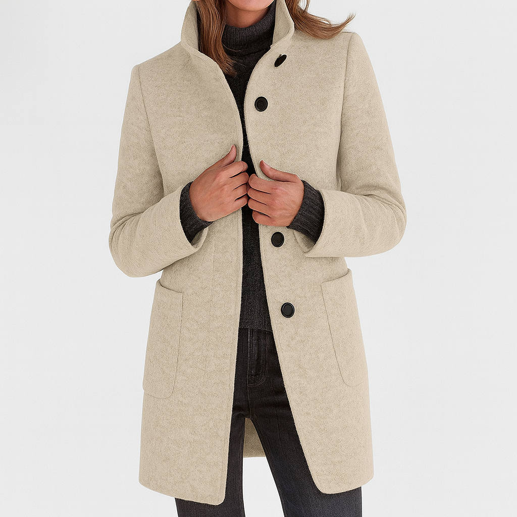 Mardo’s Amalia Coat – Classic Wool-Blend Winter Overcoat
