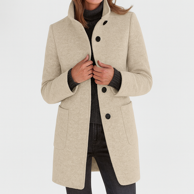 Mardo’s Amalia Coat – Classic Wool-Blend Winter Overcoat