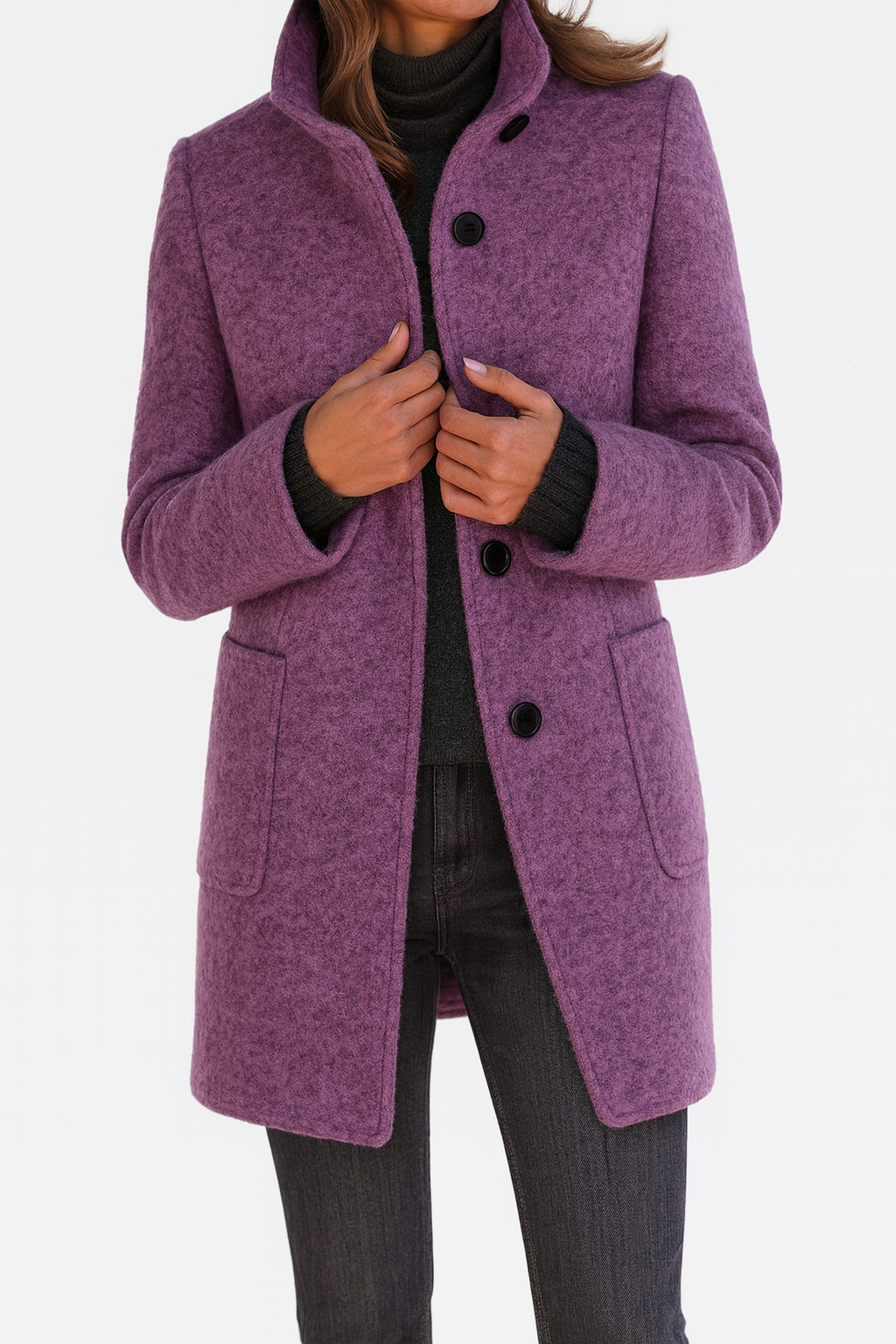 Mardo’s Amalia Coat – Classic Wool-Blend Winter Overcoat