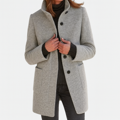 Mardo’s Amalia Coat – Classic Wool-Blend Winter Overcoat