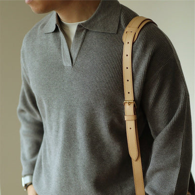 Mardo’s Nolan Knit Polo – Smart Casual Sweater Shirt for Men