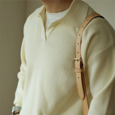 Mardo’s Nolan Knit Polo – Smart Casual Sweater Shirt for Men