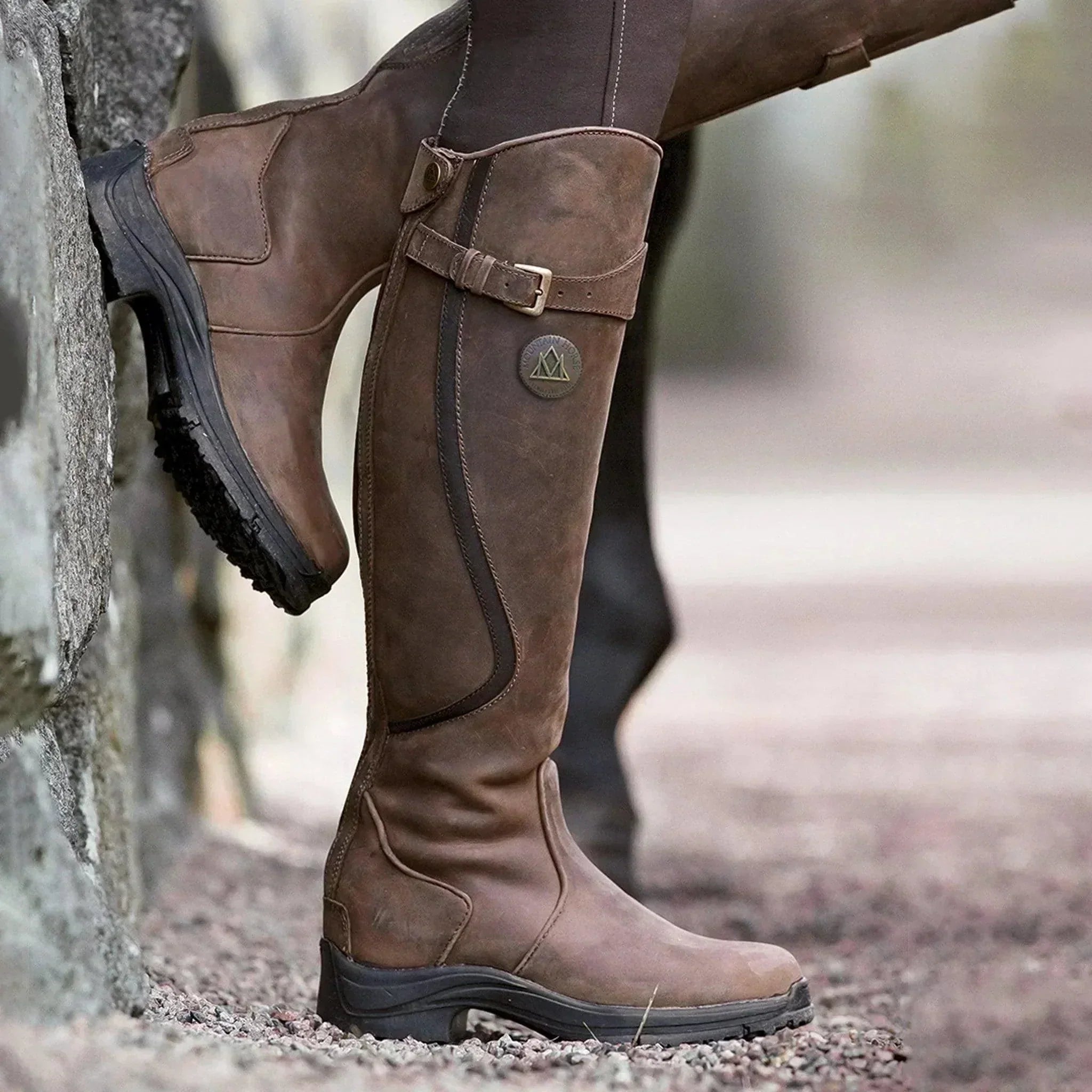 Lavinia | Waterproof Leather Riding Boots – Mardo Atelier