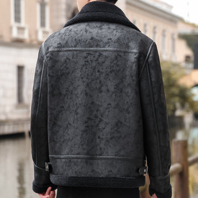 Mardo’s Giuliano Leather Coat – Men’s Longline Faux Leather Overcoat