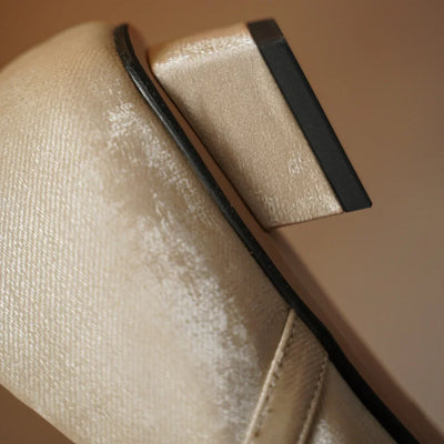 Mardo’s Dahlia Velvet Heels – Elegant Block Heels for Women