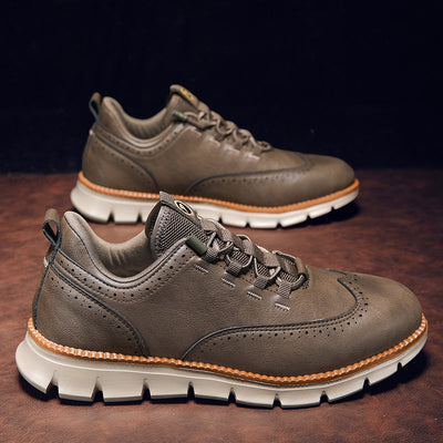 Mardo’s Prime Leather Sneakers - Minimalist Streetwear for Men