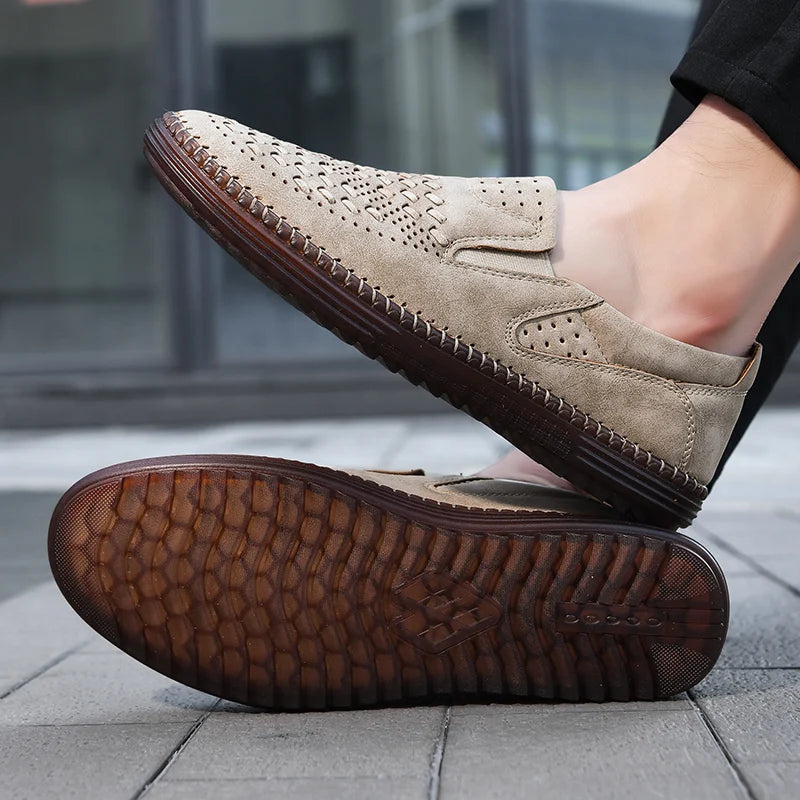 Mardo’s Carter Loafers – Sleek Leather-Style Slip-Ons for Men
