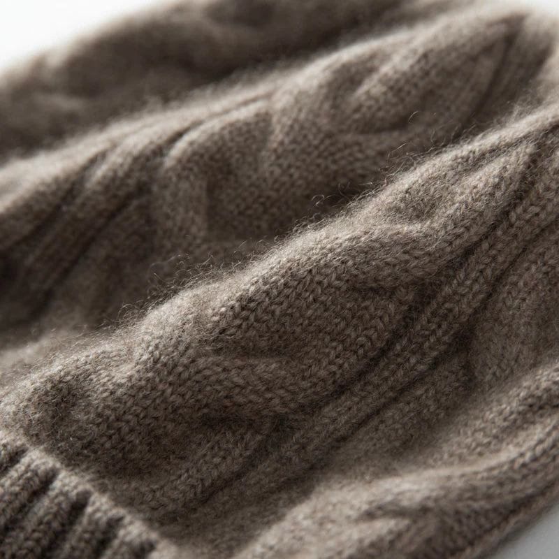 Norwood Cable Wool Beanie