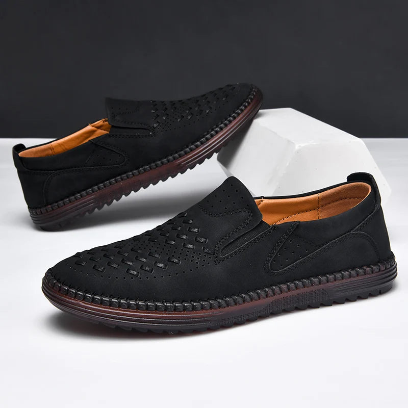 Mardo’s Carter Loafers – Sleek Leather-Style Slip-Ons for Men