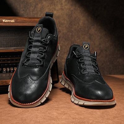 Mardo’s Prime Leather Sneakers - Minimalist Streetwear for Men