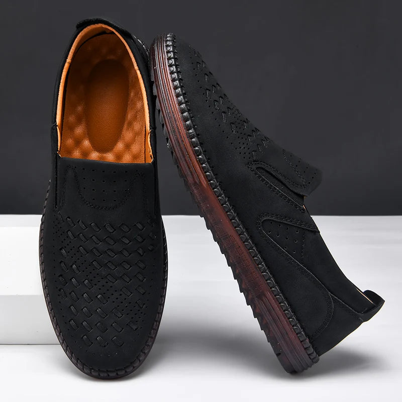Mardo’s Carter Loafers – Sleek Leather-Style Slip-Ons for Men