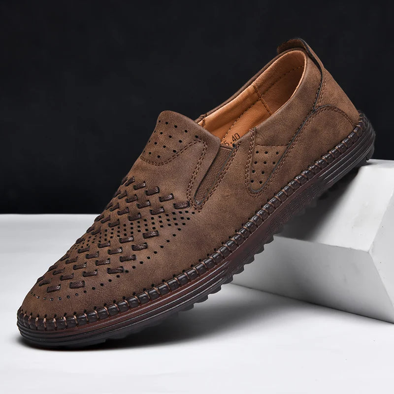 Mardo’s Carter Loafers – Sleek Leather-Style Slip-Ons for Men