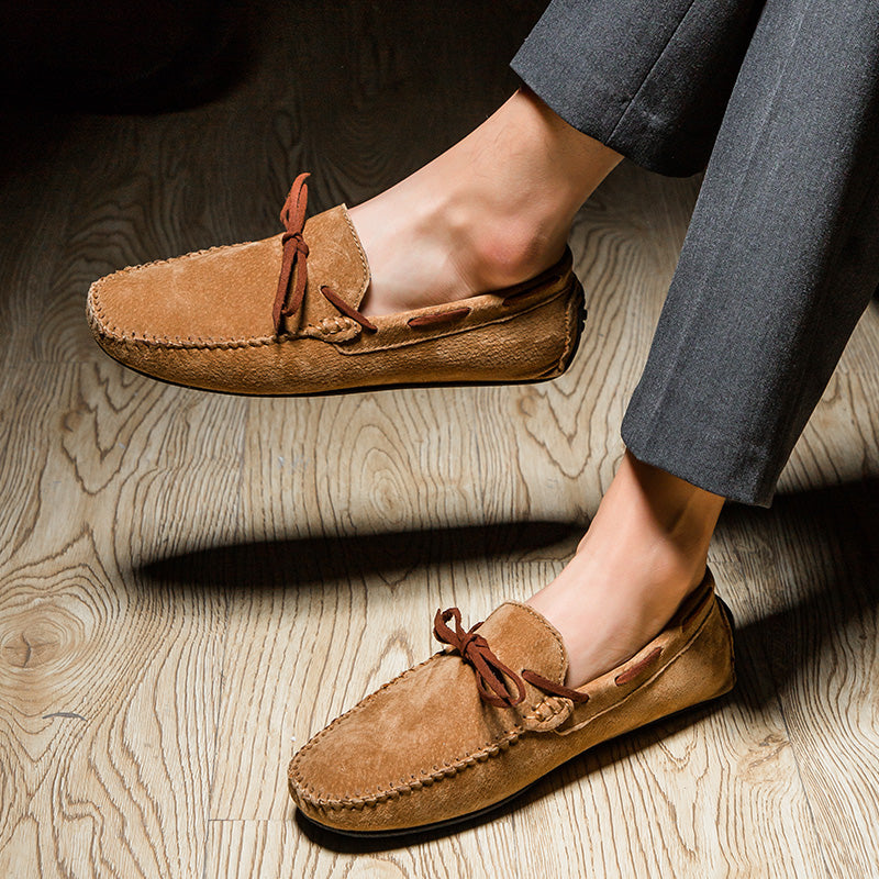 Mardo’s Suede Loafers – Classic Slip-On Shoes for Men