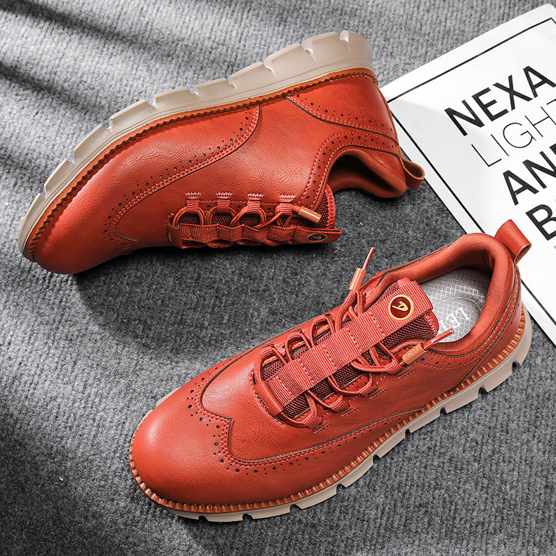 Mardo’s Prime Leather Sneakers - Minimalist Streetwear for Men