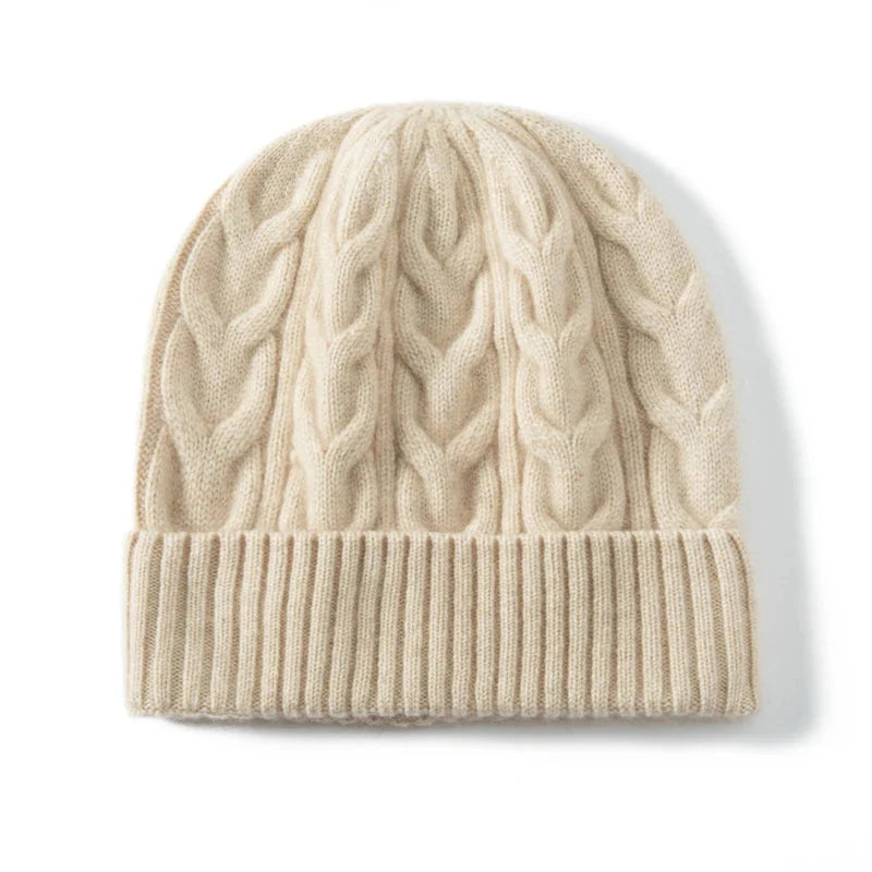 Norwood Cable Wool Beanie