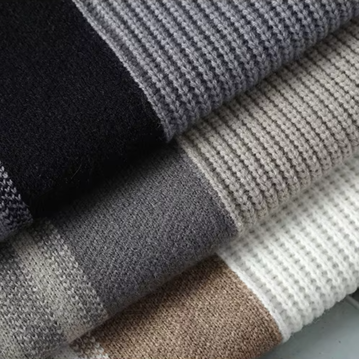 Driftwood Plaid Crew Knit Sweater