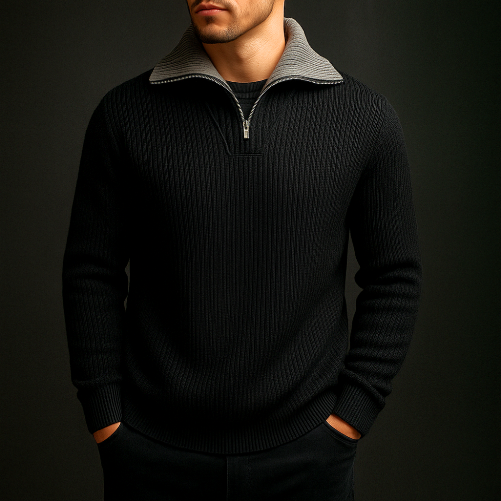 Everton Wool Quarter Zip