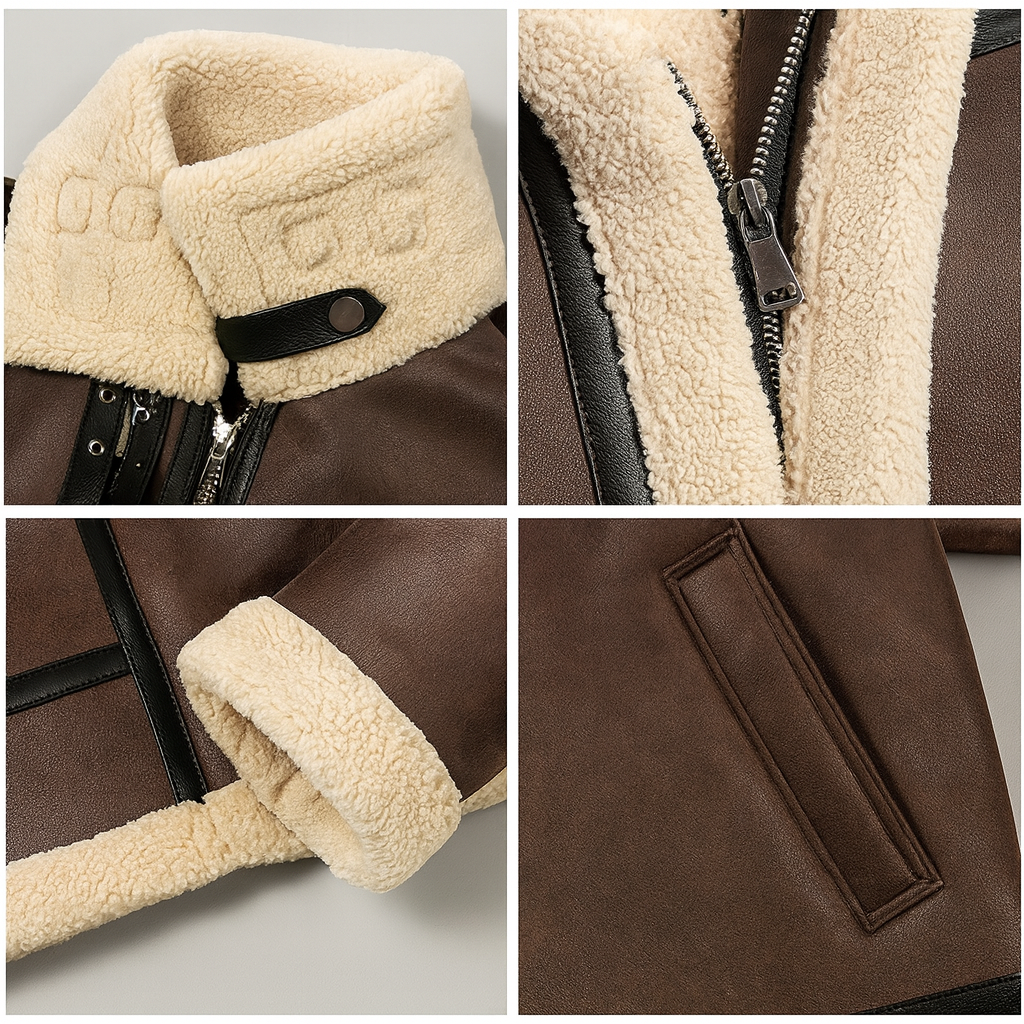 Mardo’s Giuliano Leather Coat – Men’s Longline Faux Leather Overcoat